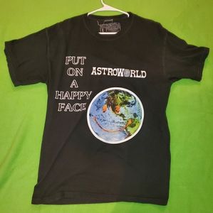 Travis Scott Astroworld Happy Face Tee